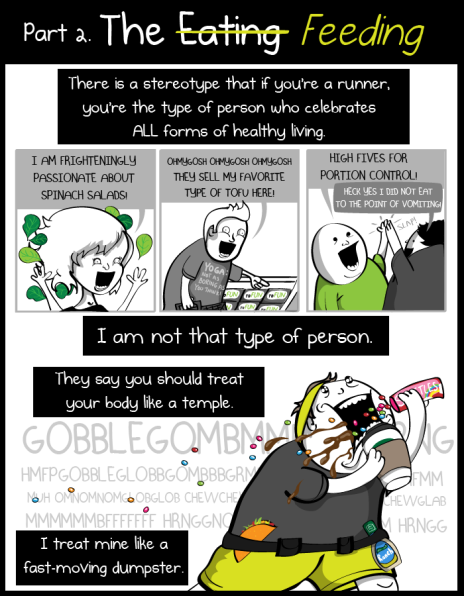 The Oatmeal the eating